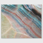 onyx marmer texture background of natural stonesto cadeaupapier (Vlak)