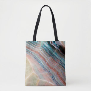 onyx marmer texture background of natural stonesto tote bag