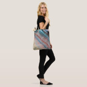 onyx marmer texture background of natural stonesto tote bag (Op model)