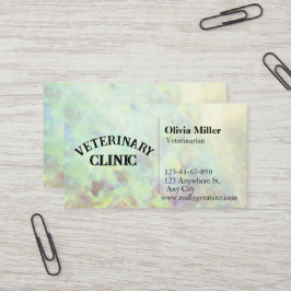 Onyx Mineral Custom Minimalist Professionele Opal Visitekaartje