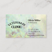 Onyx Mineral Custom Minimalist Professionele Opal Visitekaartje (Voorkant)