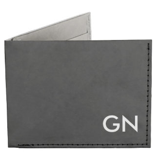 Onyx Monogrammed Billfold Wallet Tyvek® Zakportemonnee