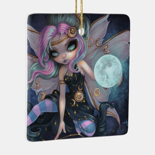 Onyx Moonshadow Ceramic Ornament (Rechts)