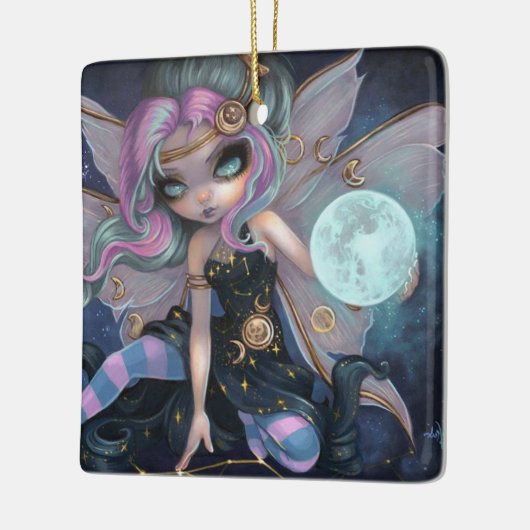 Onyx Moonshadow Ceramic Ornament (Links)