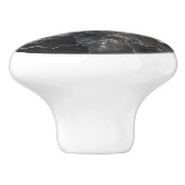 Onyx Natuur edelsteenpatroon Keramische Knop (Zijkant)