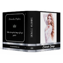 Onyx Shine Aangepaste Pageant Notitieboek