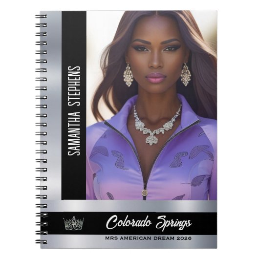 Onyx Shine | Het Perfecte Pageant Notitieboek (Voorkant)