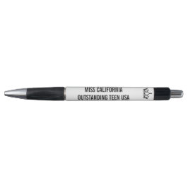 Onyx Shine Pageant Titel Custom Autograph Pen