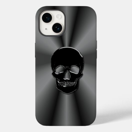 Onyx Skull Case-Mate iPhone Case (Achterkant)