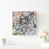 Onyx Stone Pattern Acrylic Wall klok (Huis)