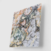 Onyx Stone Pattern Acrylic Wall klok (Hoek)