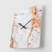 Onyx Stone Pattern Acrylic Wall klok (Hoek)