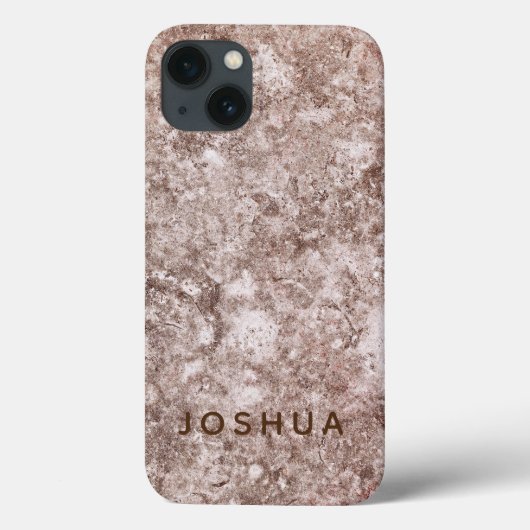 Onyx Stone Phone/iPad Case Custom Name (Achterkant)