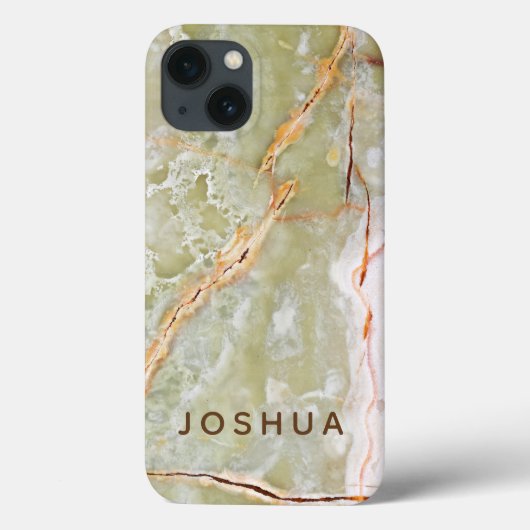 Onyx Stone Phone/iPad Case Custom Name (Achterkant)