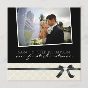 Onze 1 e kerstfeestdagen fotokaarten bedankkaart