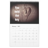 Onze 1e jaar foto trouwkalender kalender (Feb 2027)