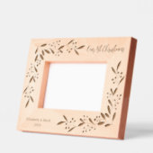 Onze 1e Kerst - gepersonaliseerde gegraveerde Lijs Lijstjes (Links)