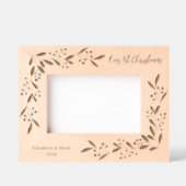 Onze 1e Kerst - gepersonaliseerde gegraveerde Lijs Lijstjes (Voorkant)