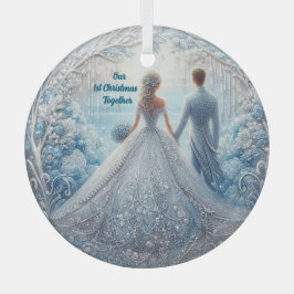 Onze 1e kerst samen Ornament Custom