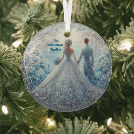 Onze 1e kerst samen Ornament Custom