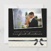 Onze 1e kerst uitnodigingen foto kaarten (Voorkant)