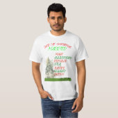 Onze 1e Kerstmis Getrouwd 2023 T-shirt (Voorkant volledig)