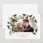 Onze 1e Kerstmis samen Foto van Peace Jose & Liefd (Voorkant / Achterkant)