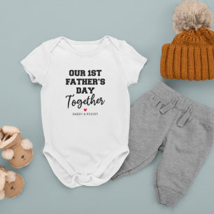 Onze 1e Vaderdag Samen Baby Body Romper