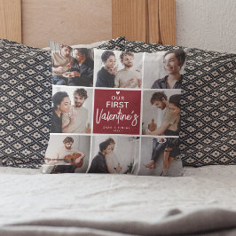 Onze 1e Valentijnse Foto Collage Keepomwille Kussen