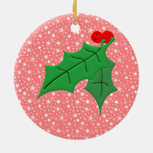 Onze 25e Kerstmis Keramisch Ornament (Achterkant)