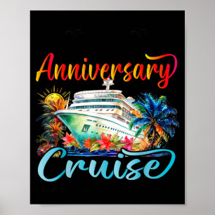 Onze 40ste verjaardag cruise echtgenoot echtgenote poster