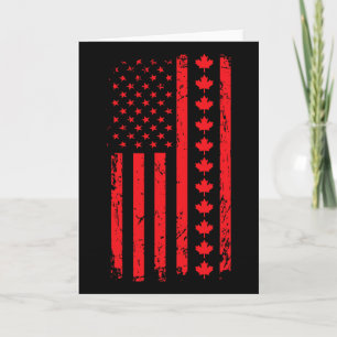 Onze 51e staat van Amerika Amerikaanse vlag met Ca Kaart