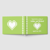 Onze 8-bits harten in het Peridot Guest Book Gastenboek (Volledig)