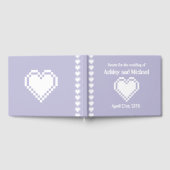 Onze 8-bits harten in Lavendel Gastenboek (Volledig)