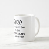 Onze 8e Jubileum gepantserde 2020-cadeau Koffiemok (Voorkant rechts)