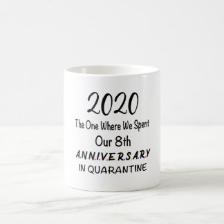 Onze 8e Jubileum gepantserde 2020-cadeau Koffiemok