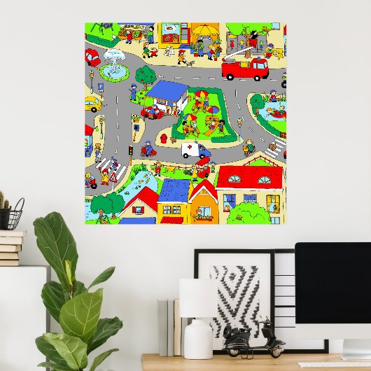 Onze actieve groep poster (Thuiskantoor)