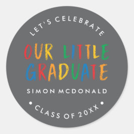 ONZE AFSTUDEERDER | AFSTUDEERFEESTJE STICKER