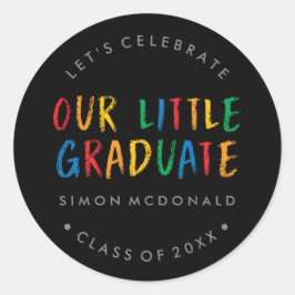 ONZE AFSTUDEERDER | AFSTUDEERFEESTJE STICKER