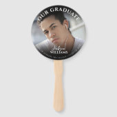 Onze Afstuderen | Dag van het Afstuderen Handwaaier (Voorkant)