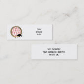 Onze Afstuderen Graduation Cap w / Gold Lijst Contactkaartje (Voorkant / Achterkant)