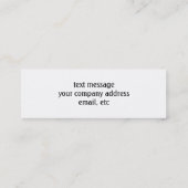 Onze Afstuderen Graduation Cap w / Gold Lijst Contactkaartje (Achterkant)