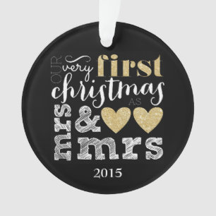Onze allereerste kerst als Mrs & Mrs Ornament