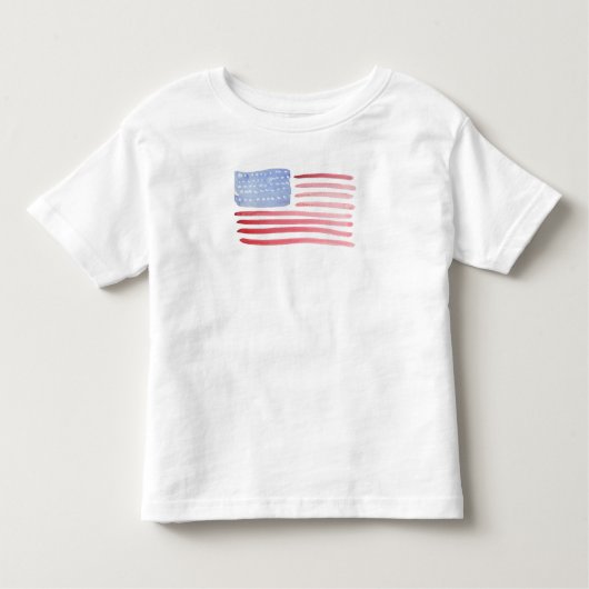 Onze Amerikaanse vlag Kinder Shirts (Voorkant)