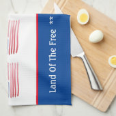 Onze Amerikaanse vlag Theedoek (Quarter Fold)