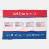 Onze Amerikaanse vlag Theedoek (Horizontaal)