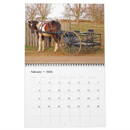 Onze Amish Kalender (Feb 2026)