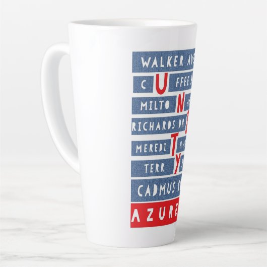 Onze AZUREST UNITY in onze Mok van het Gemenebest  (Linkerhoek)