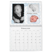 Onze Baby Boy Custom Foto Kalender (Feb 2026)
