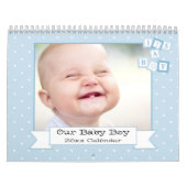 Onze Baby Boy Custom Foto Kalender (Hoes)